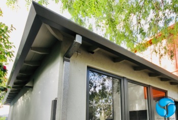 Bonderized Rain Gutters in Los Angeles